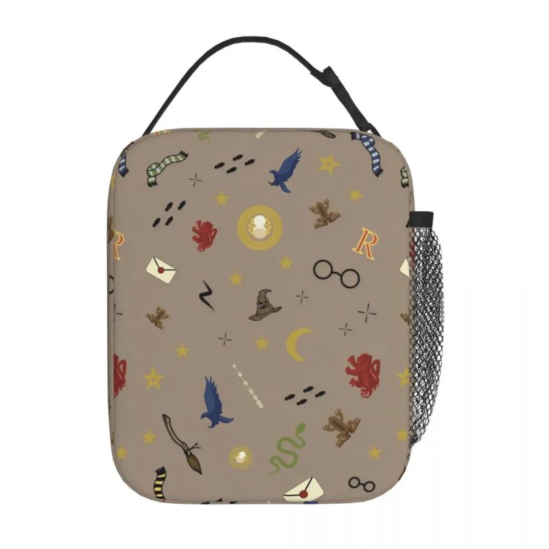 Cartoon Harries Magic World Insulated Lunch Tote Bag - Image 10