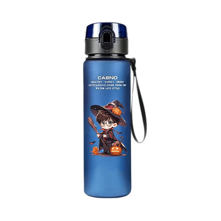 Harry Potter Water Cup – Hogwarts Emblem Large Capacity 560ml Portable Water Bottle - Image 24