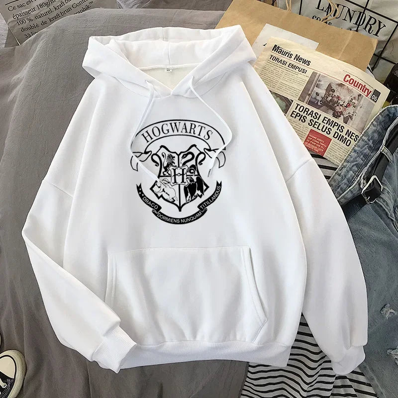 Fashion Hogwarts Printed Hoodie - Image 5