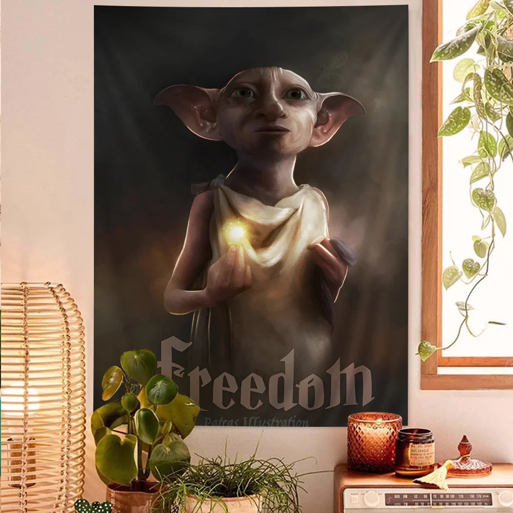 Diamond Painting Dobby & Hogwarts Tapestry - Image 11