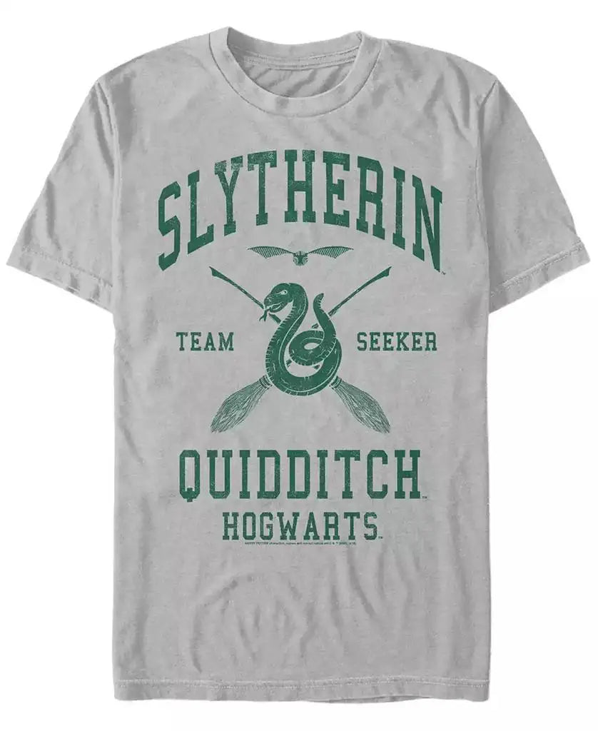 Men's Slytherin Seeker Short Sleeve Crew T-shirt - Image 3