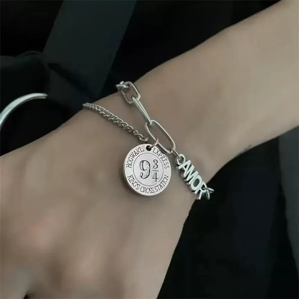 Harry Potter Metal Necklace & Bracelet Set - Image 8