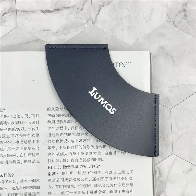 Harries Leather Bookmark â Magic Runes & Deathly Hallows Hot Stamping Design - Image 9