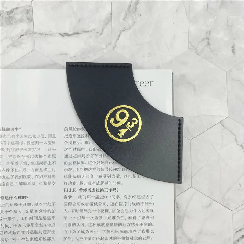 Harries Leather Bookmark â Magic Runes & Deathly Hallows Hot Stamping Design - Image 19