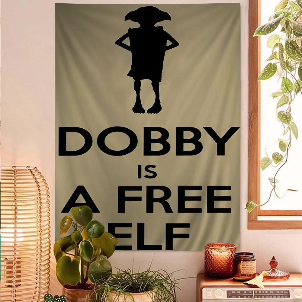 Diamond Painting Dobby & Hogwarts Tapestry - Image 2