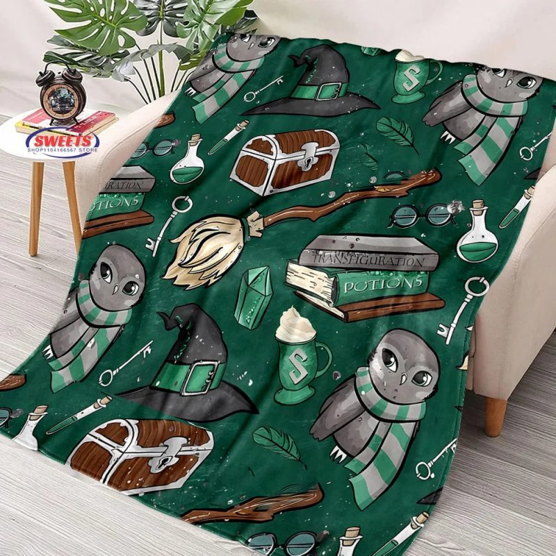 Magic Props Pattern Flannel Blanket - Image 11