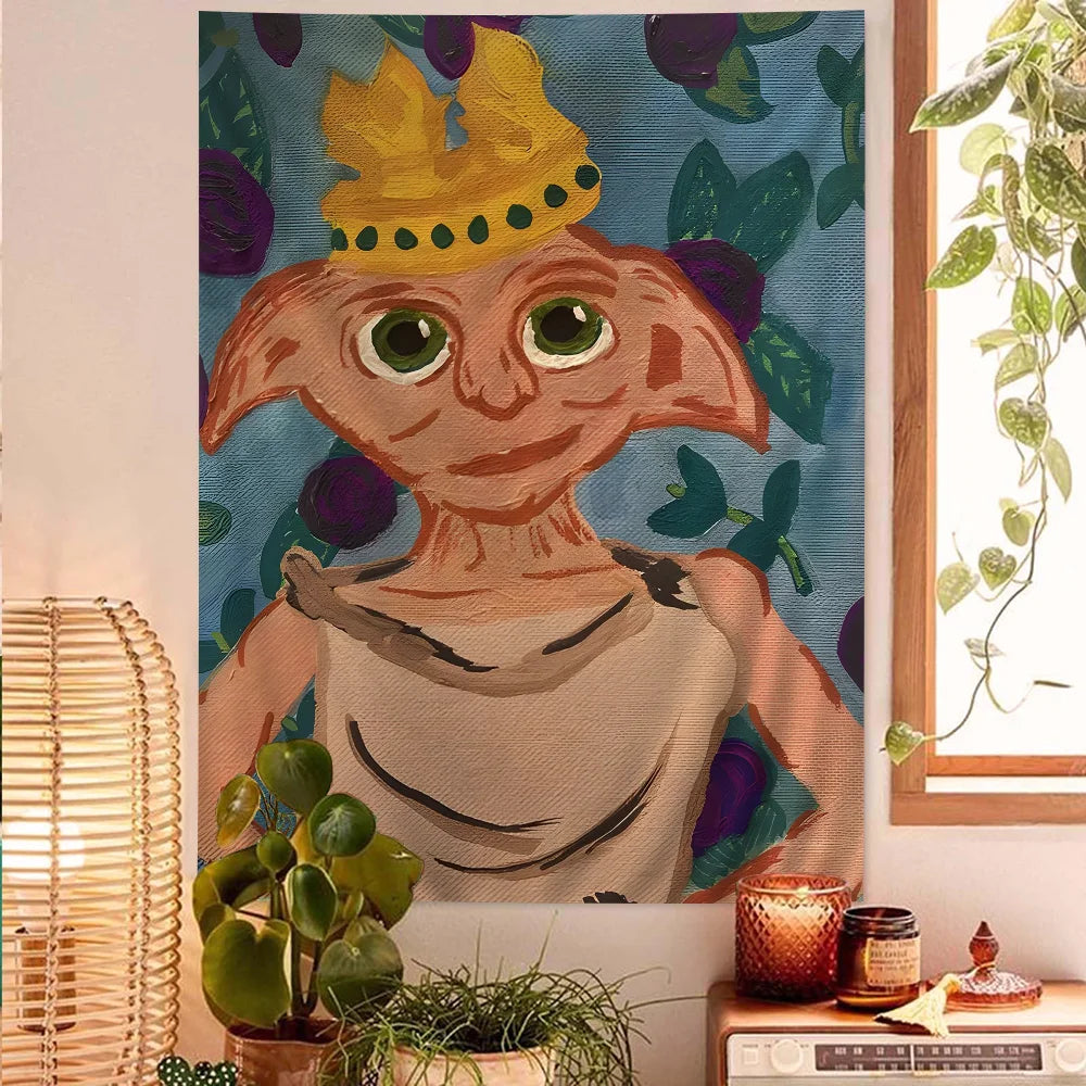 Diamond Painting Dobby & Hogwarts Tapestry - Image 3