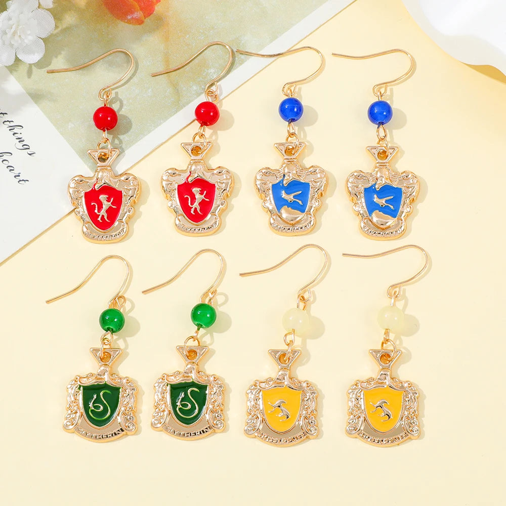 Harry Potter Enamel Metal Earrings - Image 2